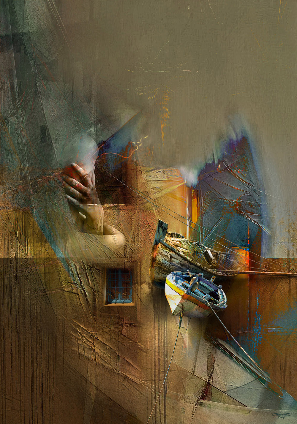 12. Sailor's Tale, 100cm x 70cm, 2015., digitalni medij